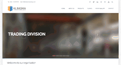 Desktop Screenshot of albasmatrading.com